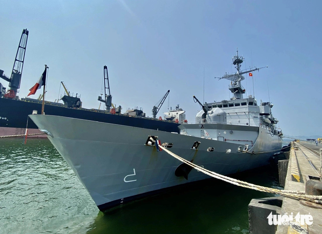 French frigate Vendemiaire arrives in Da Nang for 5-day visit