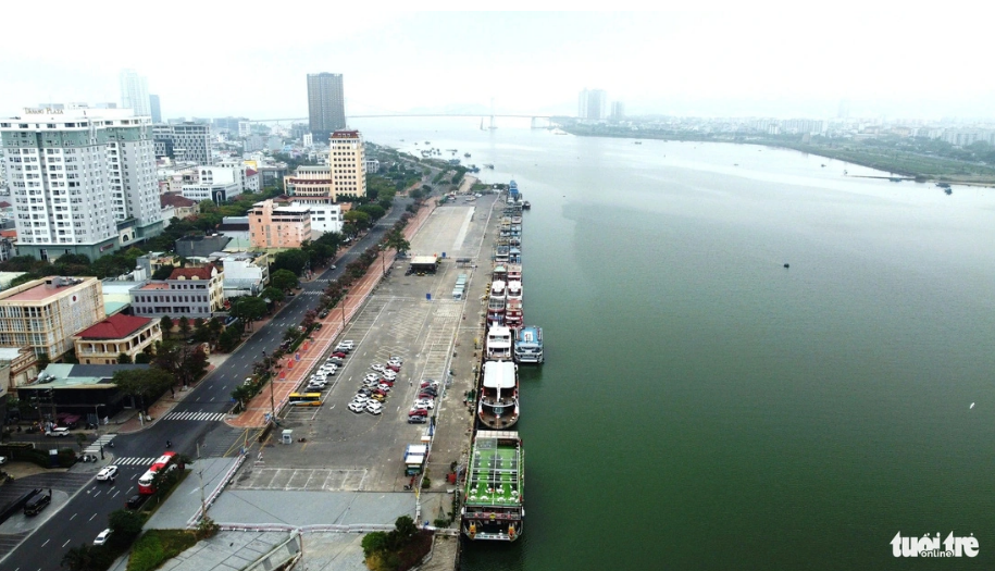 The Han River Port in Da Nang City. Photo: Doan Cuong / Tuoi Tre