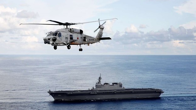 Two Japan navy helicopters crash, one body found, 7 missing