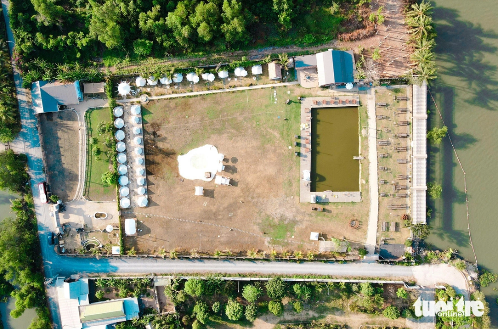 Glamping sites encroach on Ho Chi Minh City rivers, canals
