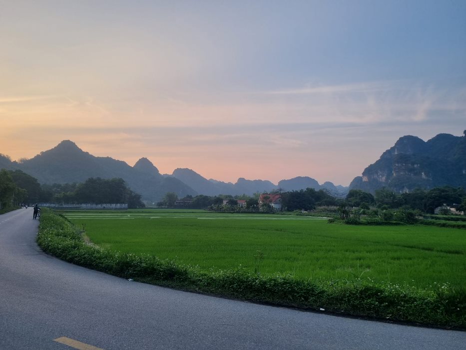 The peaceful Vietnamese countryside. Photo by courtesy of Calum Dalton