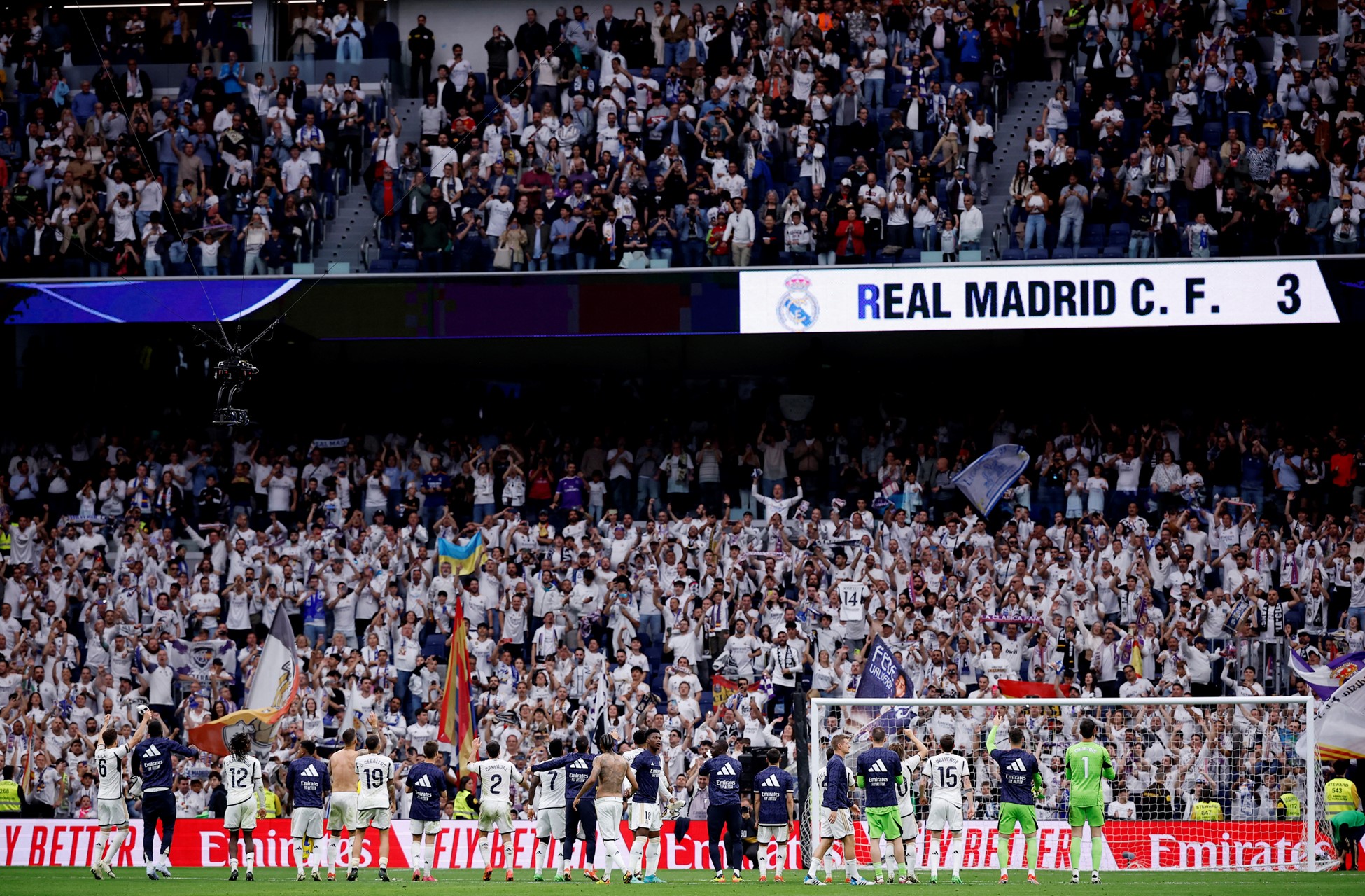 Real Madrid secure LaLiga title after Girona thrash Barcelona 4-2