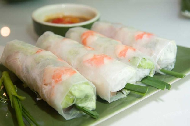 'Goi cuon' are usually served as a starter before a main course at Vietnamese restaurants. Photo: Shutterstock