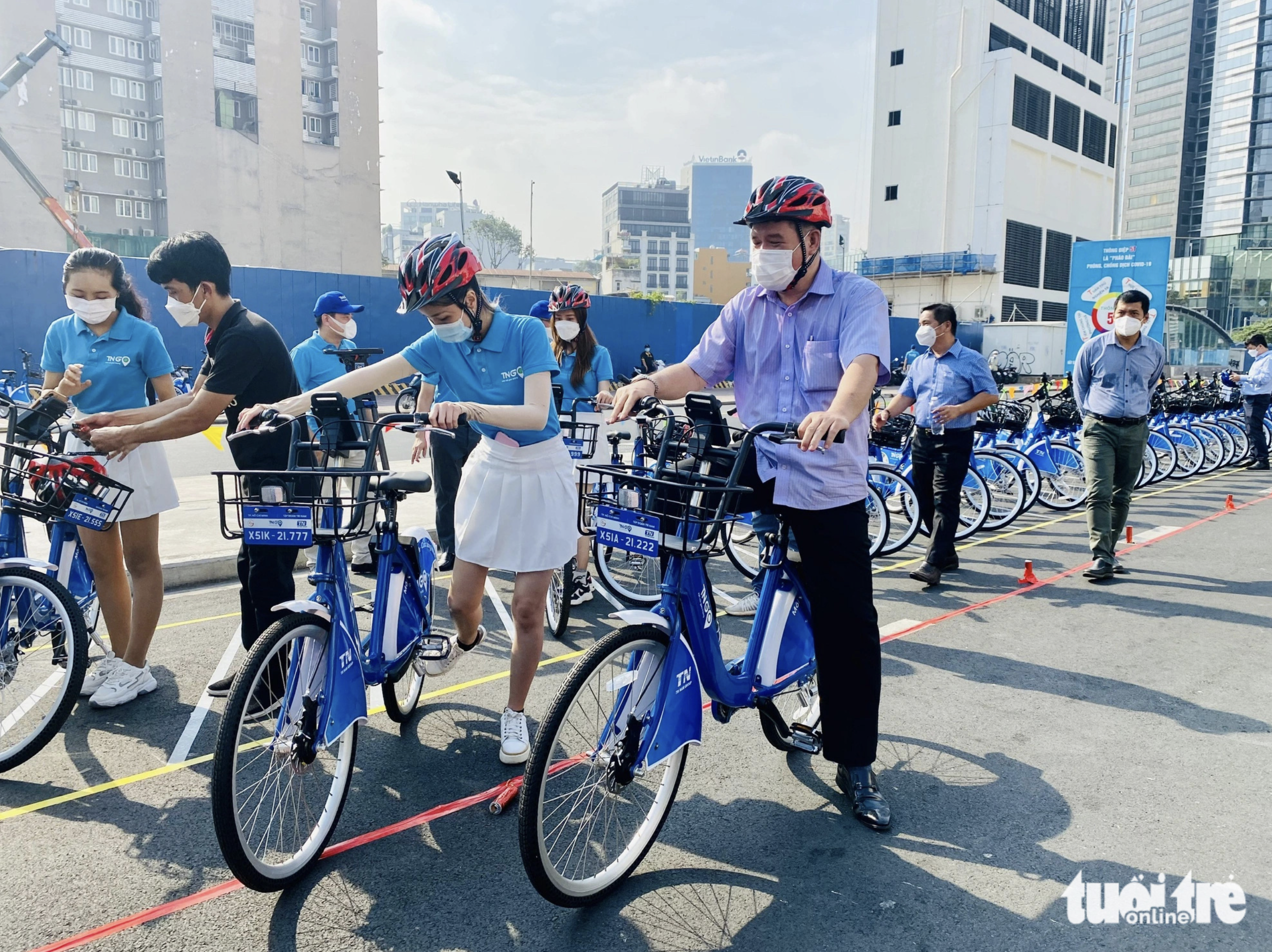 Ho Chi Minh City announces 80 more eligible locations for public bike rental service