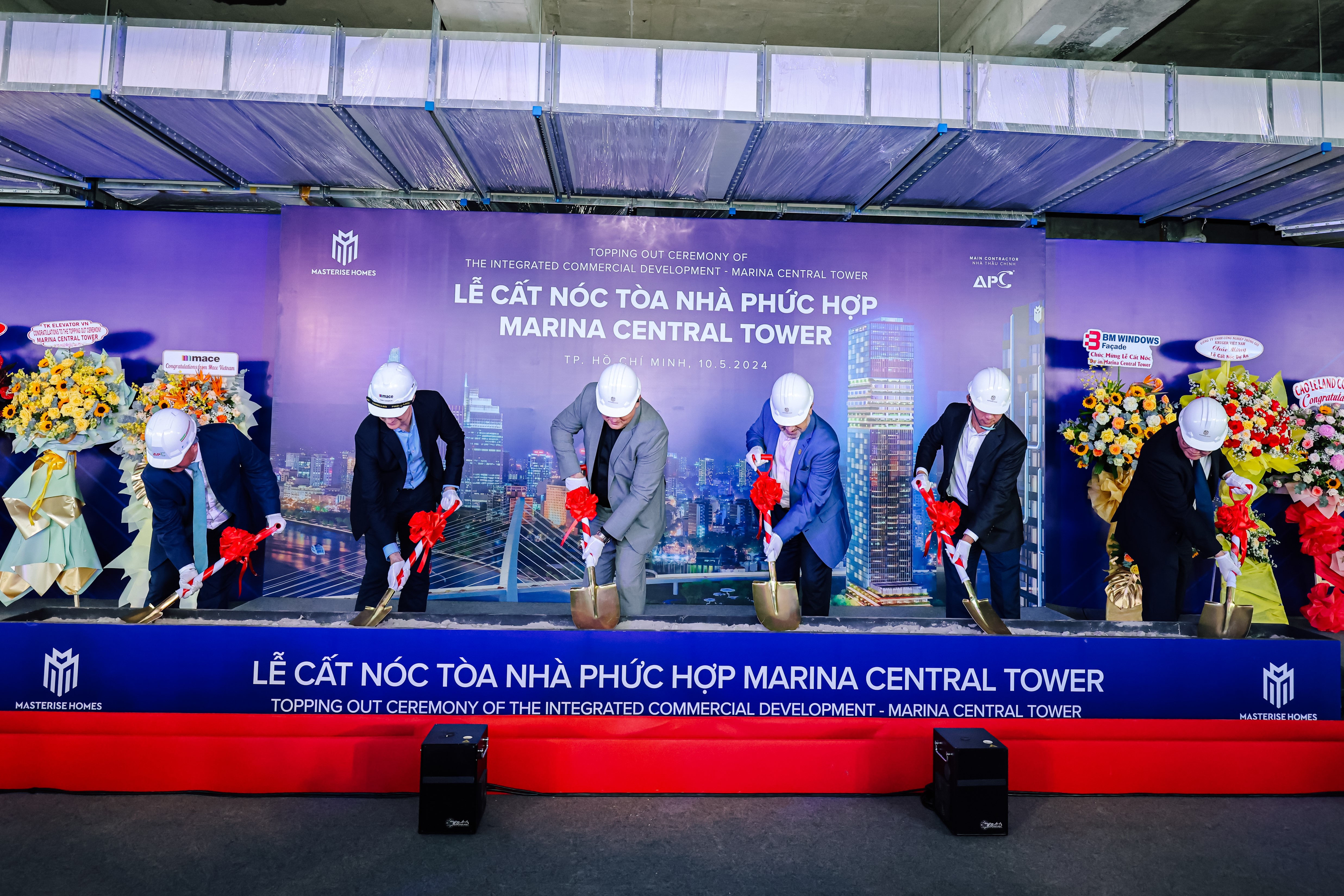 Masterise Homes tops out Marina Central Tower in Ho Chi Minh City