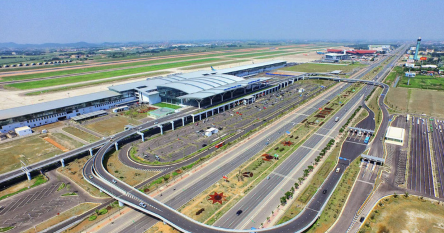 An overall view of Terminal T2 at Noi Bai International Airport in Hanoi. Photo: ACV