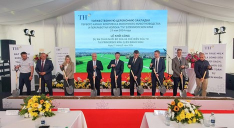Vietnamese dairy firm TH Group breaks ground on $209mn project in Russia