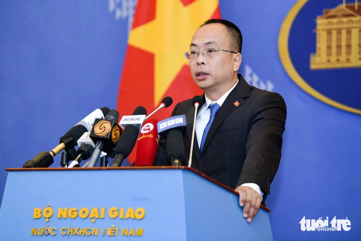 Deputy spokesperson of the Vietnamese Ministry of Foreign Affairs Doan Khac Viet. Photo: Ministry of Foreign Affairs