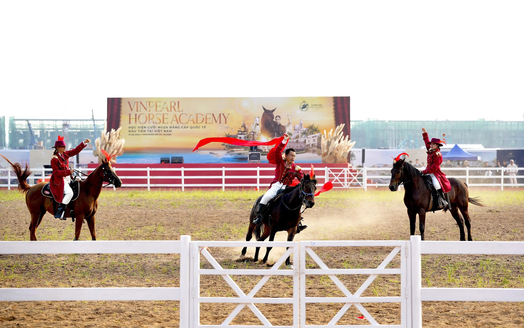 Vietnam’s 1st equestrian academy opens in Hai Phong