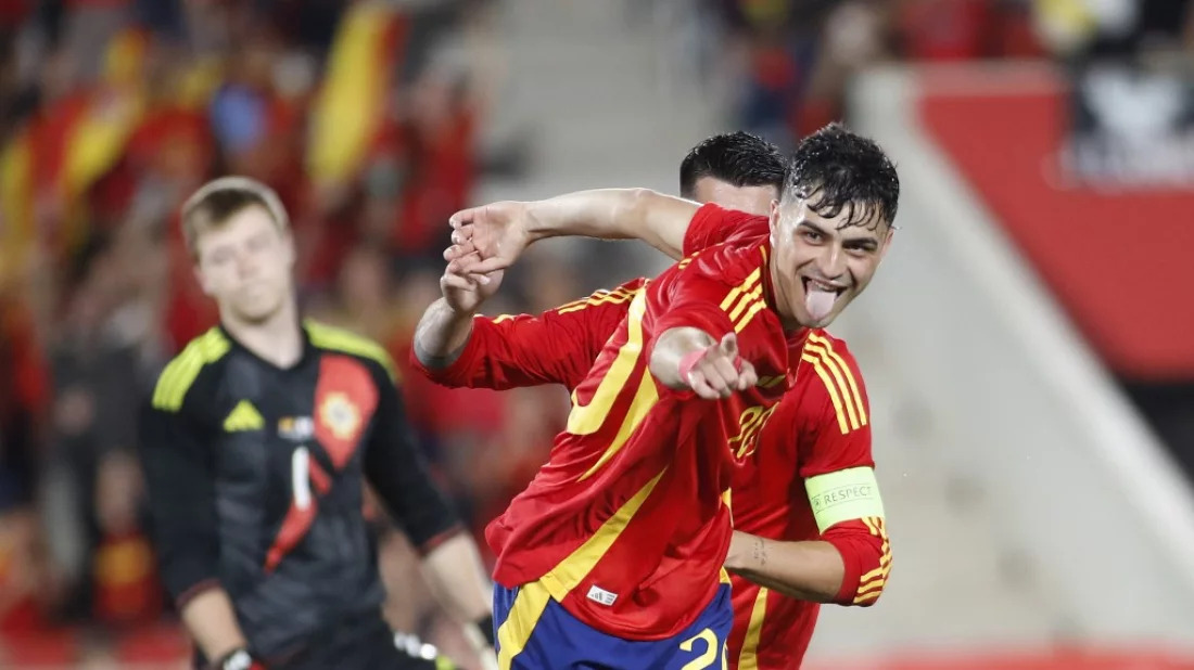 Pedri double as Spain ease to 5-1 win over Northern Ireland