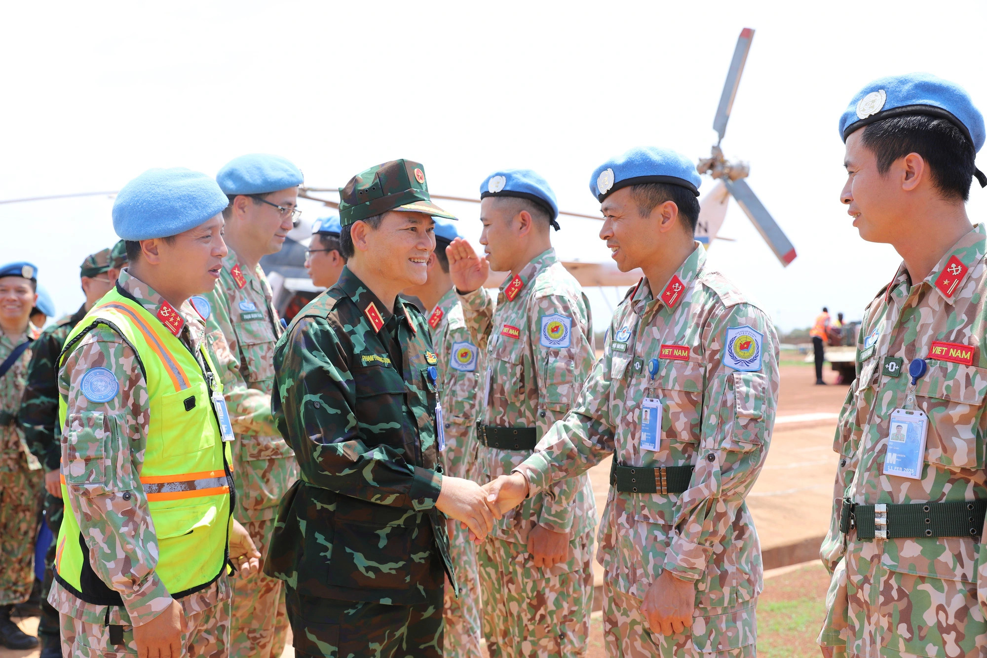 Vietnamese delegation visits UN peacekeeping missions in Africa’s Abyei