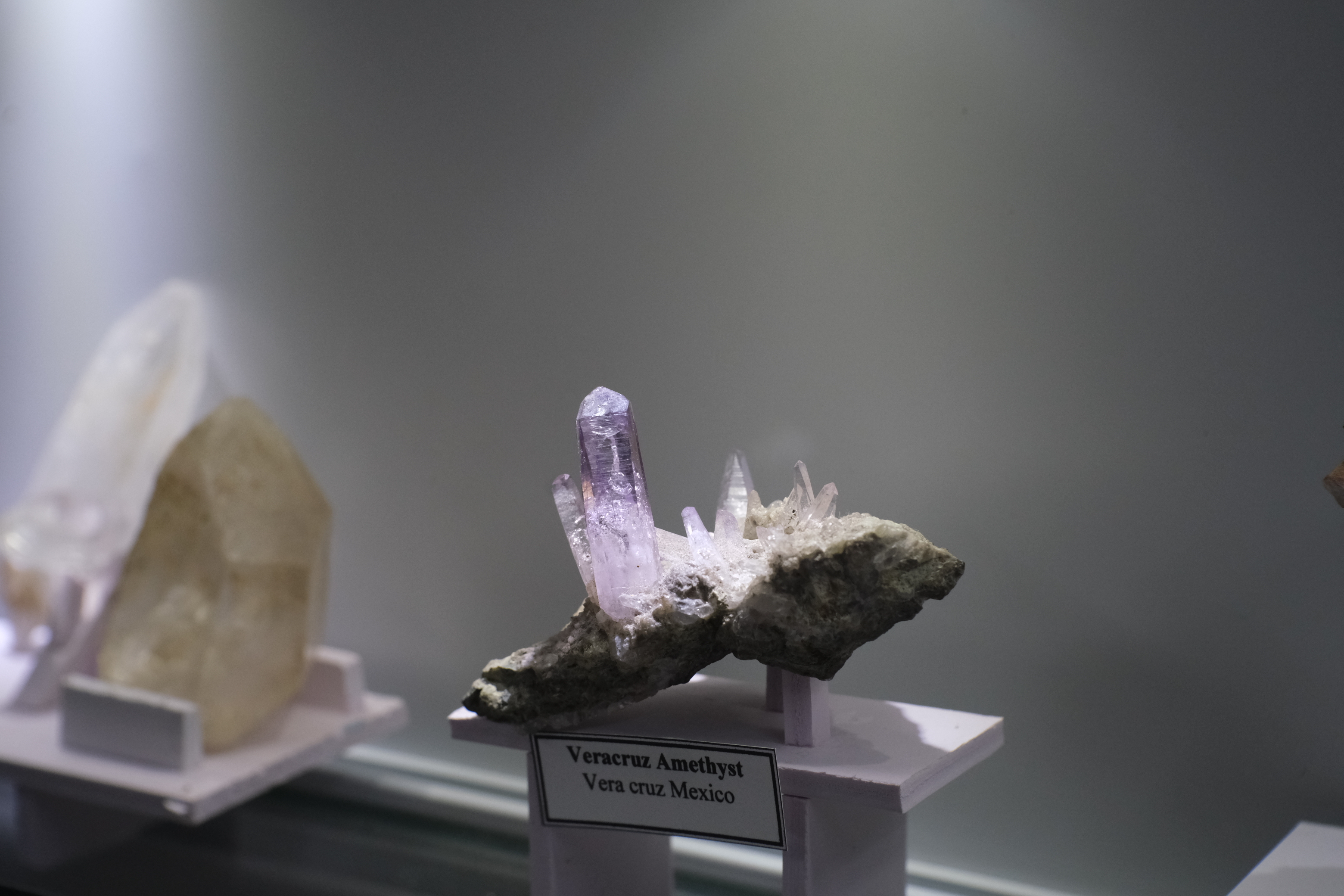 Vera Cruz amethyst is on display in the collection at Tuyen’s house in Ho Chi Minh City. Photo: Ngoc Phuong / Tuoi Tre News