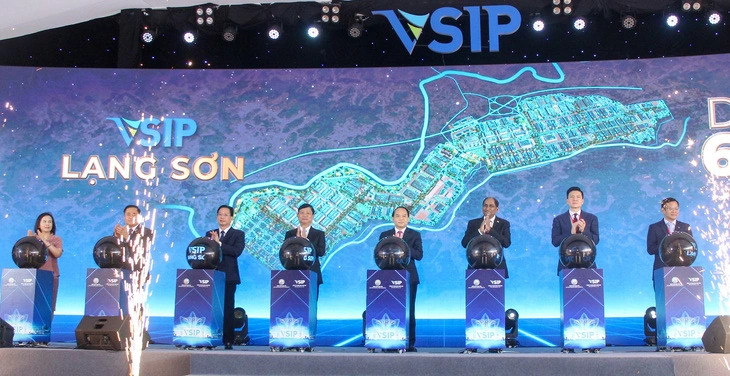 Construction of 16th Vietnam-Singapore industrial park starts in Lang Son Province
