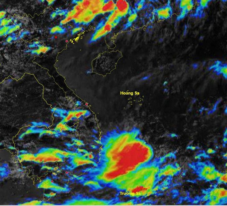 Tropical depression likely to form in East Vietnam Sea this weekend