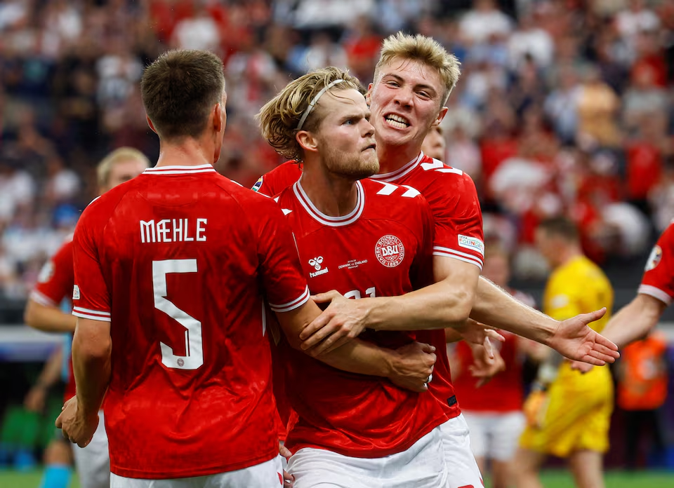 Euro 2024 video highlights: England 1-1 Denmark