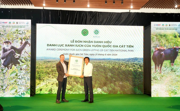 Vietnam’s Cat Tien National Park joins IUCN Green List