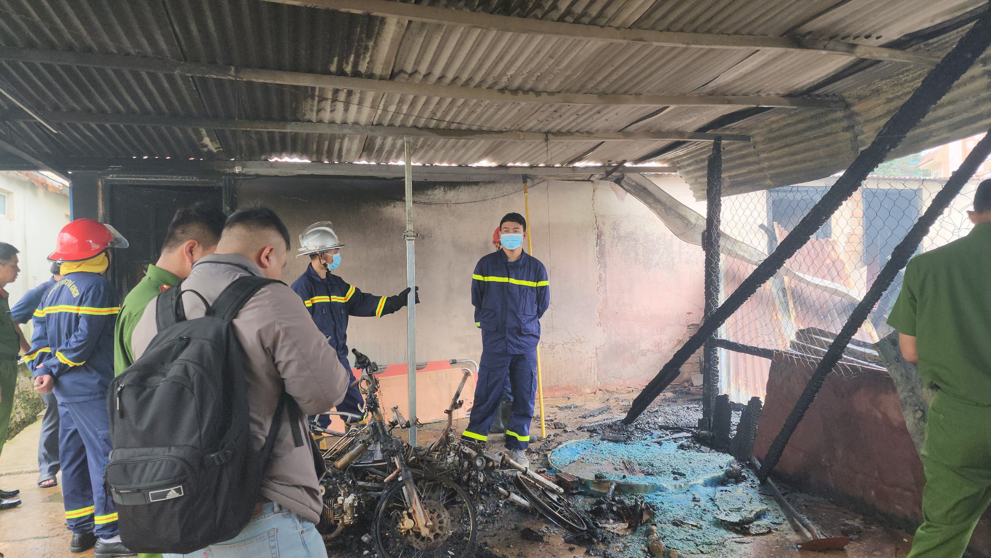 Fire claims lives of 3 children in Da Lat due to unattended gas stove