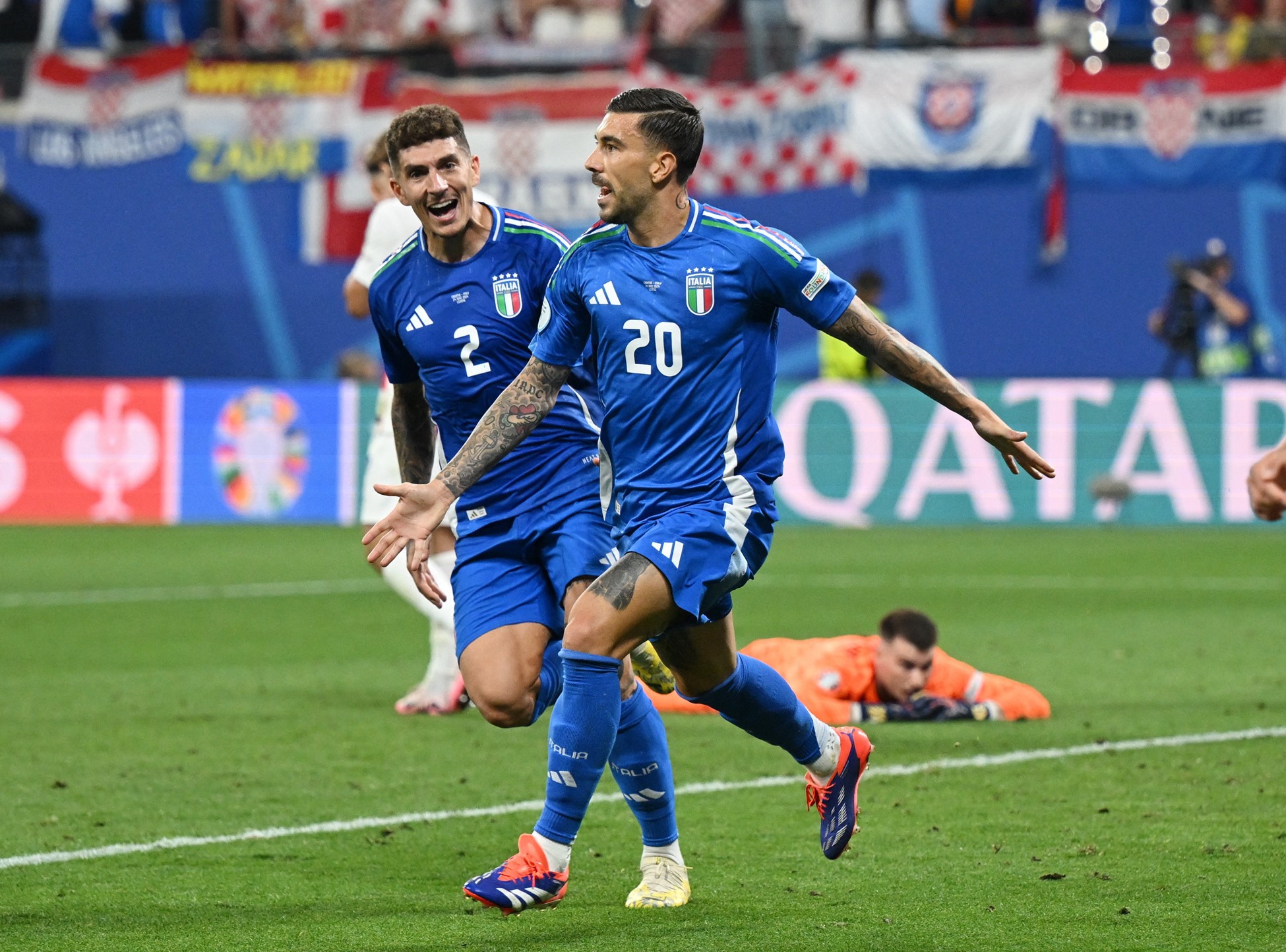 Euro 2024 video highlights: Italy 1-1 Croatia