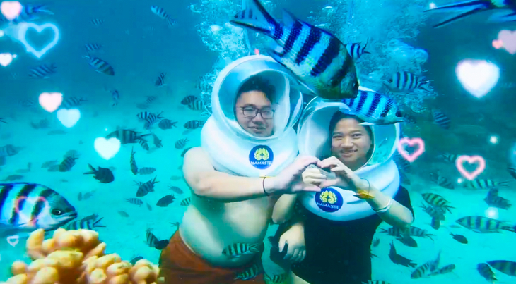 Underwater proposal: Seabed in Vietnam’s Phu Quoc a paradise for lovers