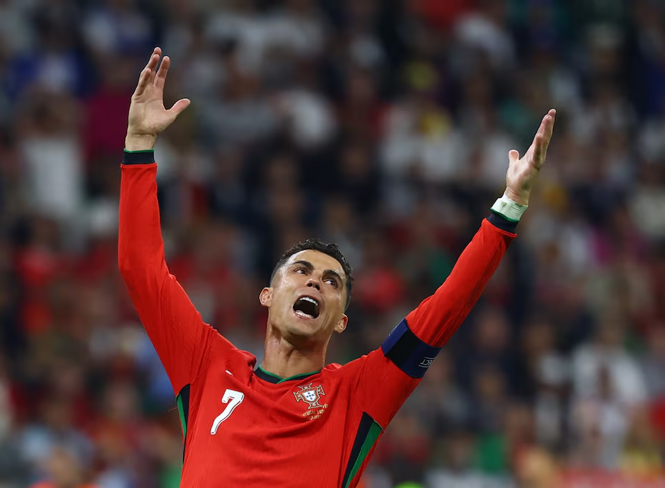 Tearful Ronaldo a frustrated great battling with Father Time