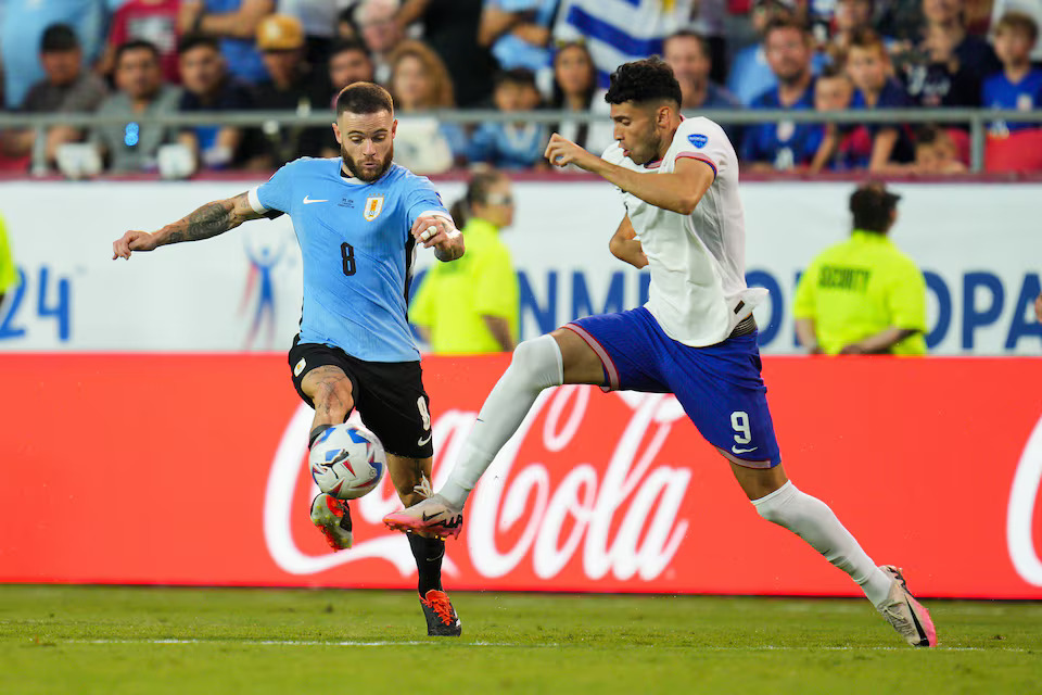 Copa America hosts US eliminated after 1-0 defeat by Uruguay