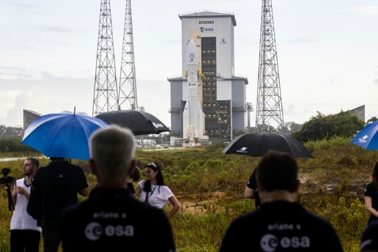 Ariane 6's first launch, originally planned for 2020, is hoped to bring an end to a difficult time for European space efforts. Photo: AFP