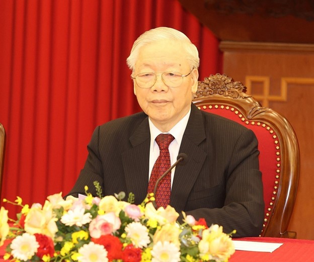 Foreign leaders praise Vietnamese Party General Secretary Nguyen Phu Trong’s contributions, visions