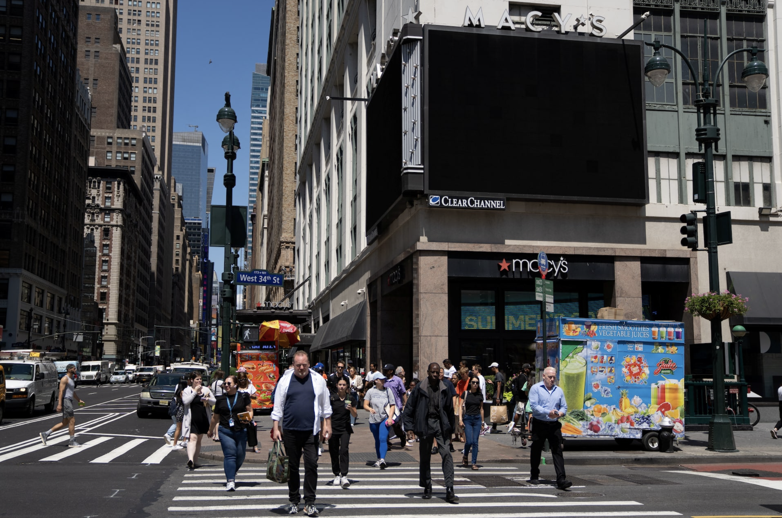 Macy's Herald Square, New York City July 19, 2024. Photo: Reuters