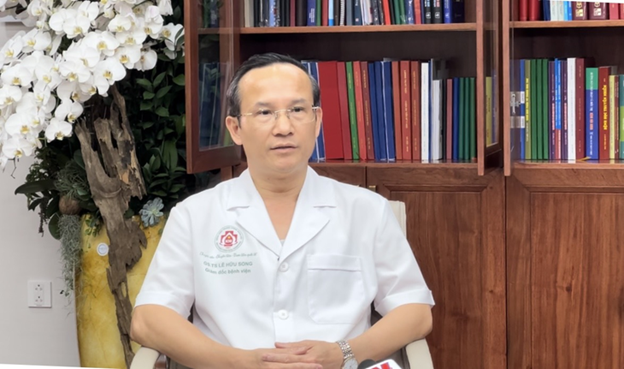 Major General Prof.Dr. Le Huu Song, director of Military Central Hospital 108 in Hanoi, shares his feelings about Party General Secretary Nguyen Phu Trong. Photo: Supplied