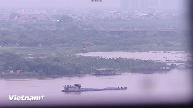 A view of the Red River from the window in the corridor where the Party chief often sat.