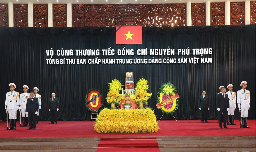 State funeral held for Vietnam’s Party General Secretary Nguyen Phu Trong