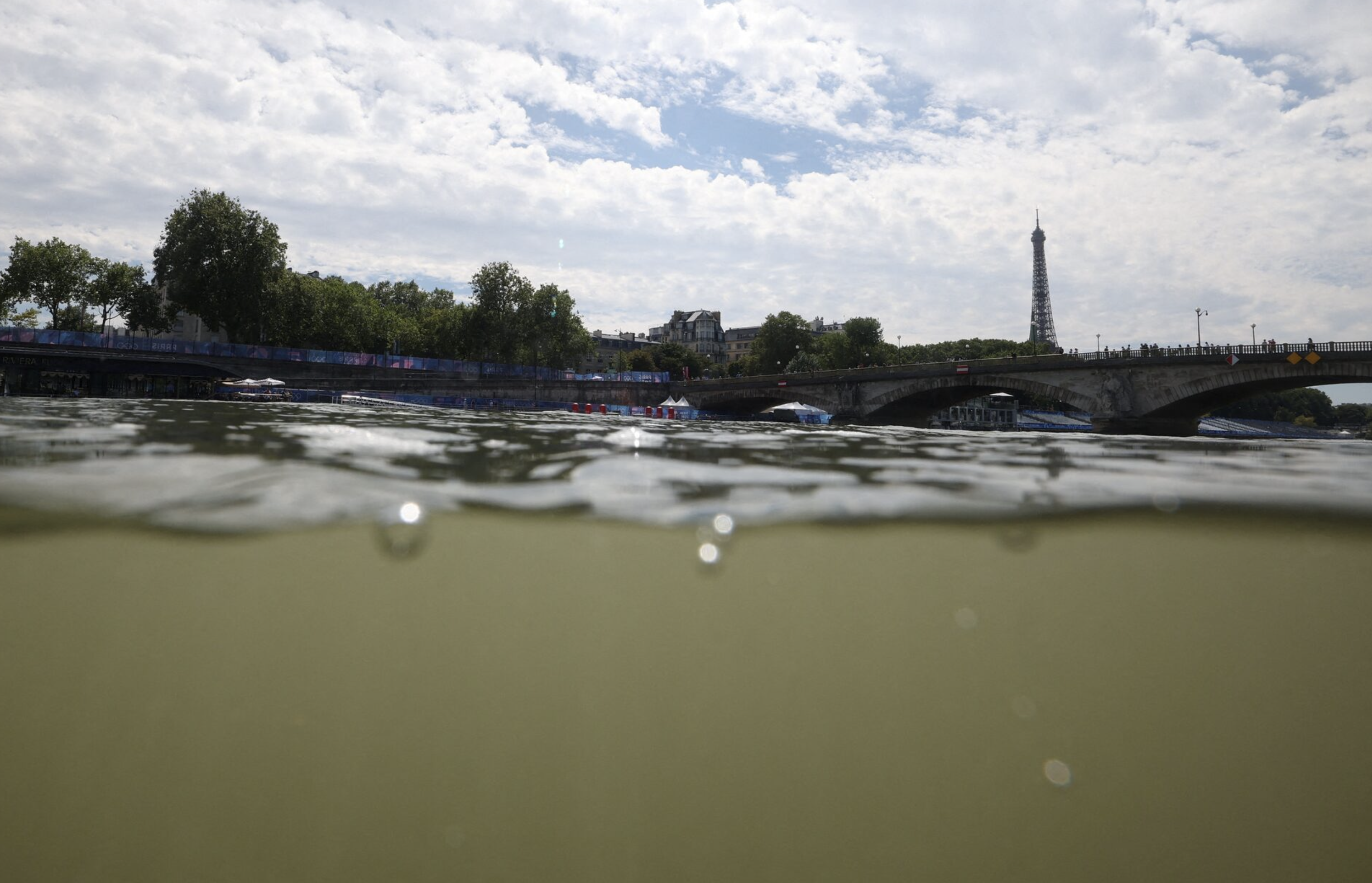 Triathlon swimming training cancelled for a second day over Seine water quality