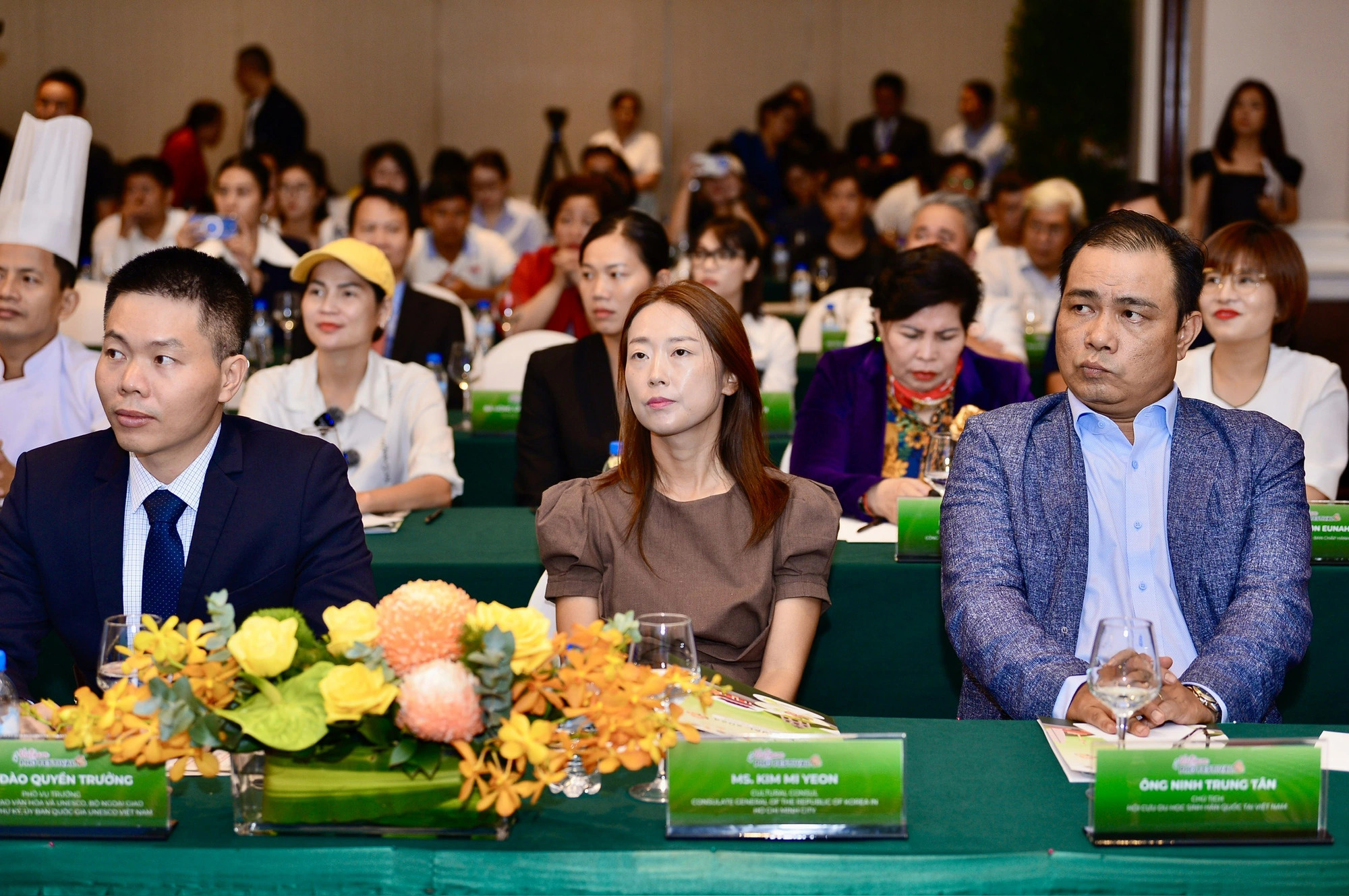 Delegates attend a press conference announcing the 'Vietnam Phở Festival 2024' at the Majestic Hotel in District 1, Ho Chi Minh City, July 29, 2024. Photo: Quang Dinh / Tuoi Tre