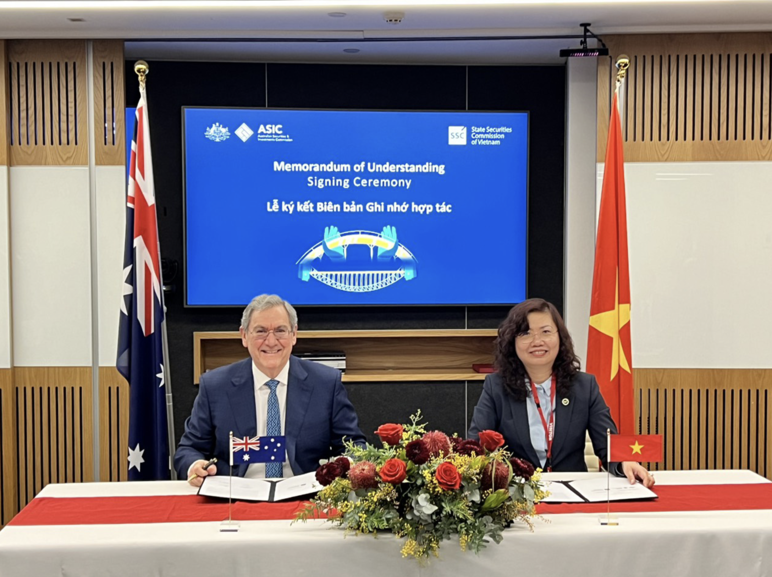 Vietnam, Australia ink deal to strengthen securities markets