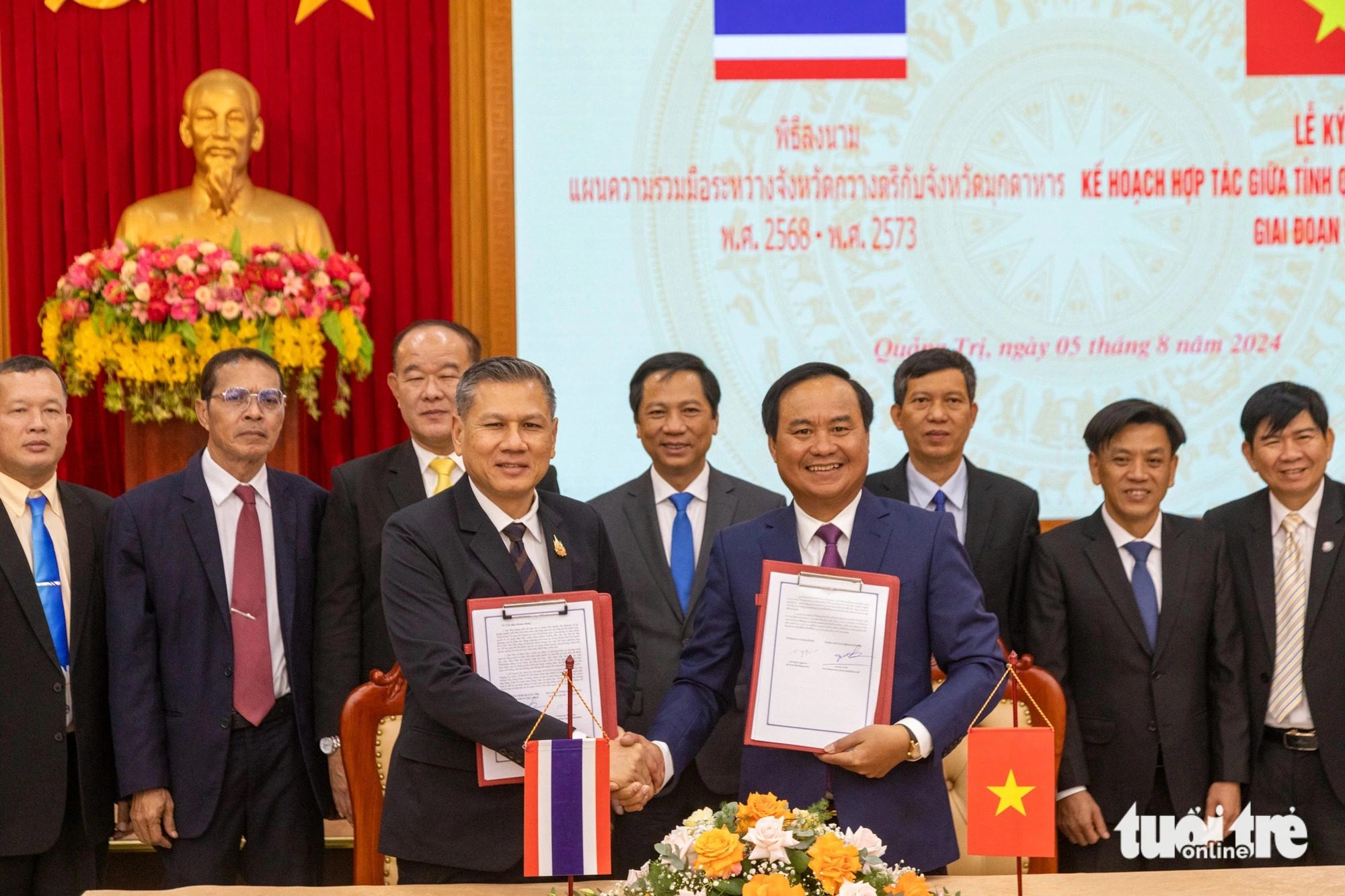 Vietnam’s Quang Tri, Thailand’s Mukdahan ink cooperation deal in various fields