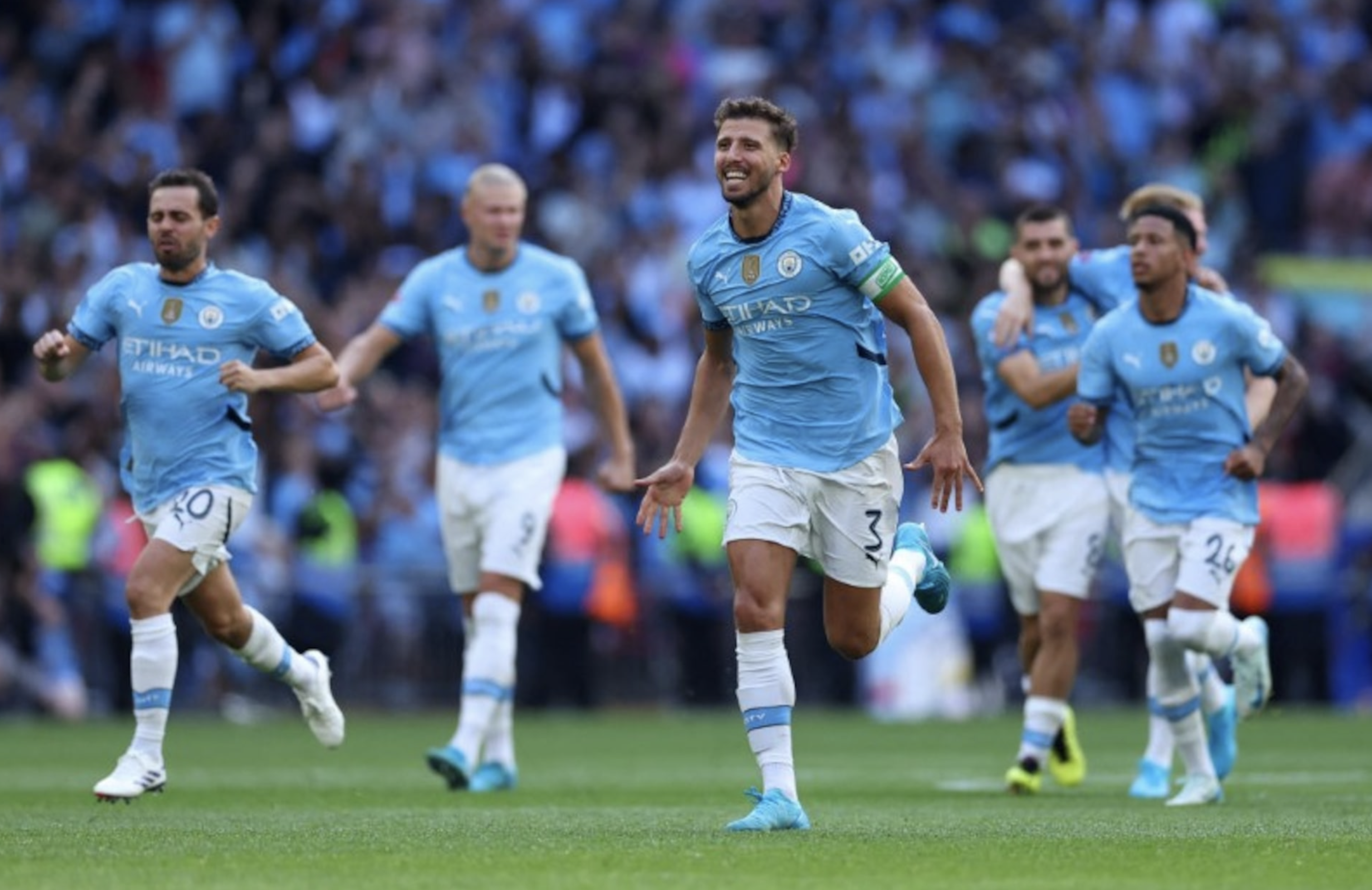 Man City beat Man United on penalties to win Community Shield