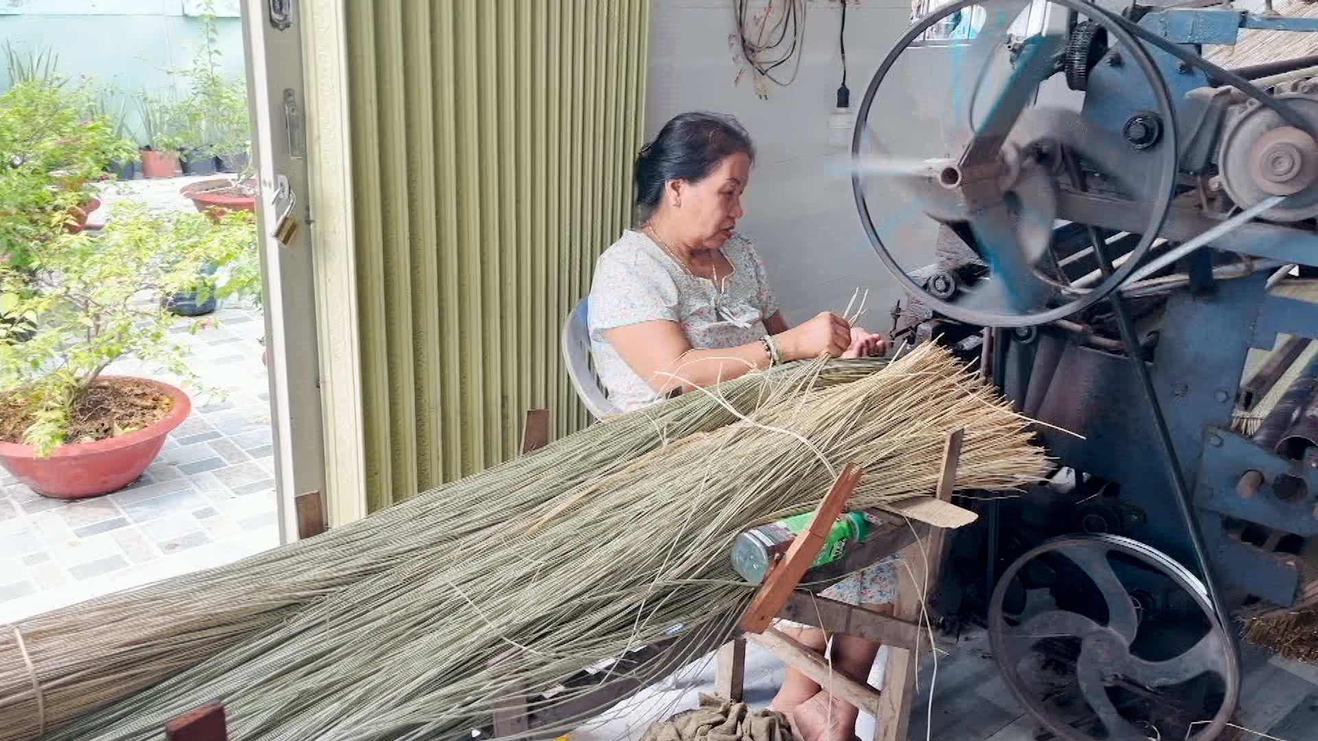 One of the last mat-weaving villages in Vietnam