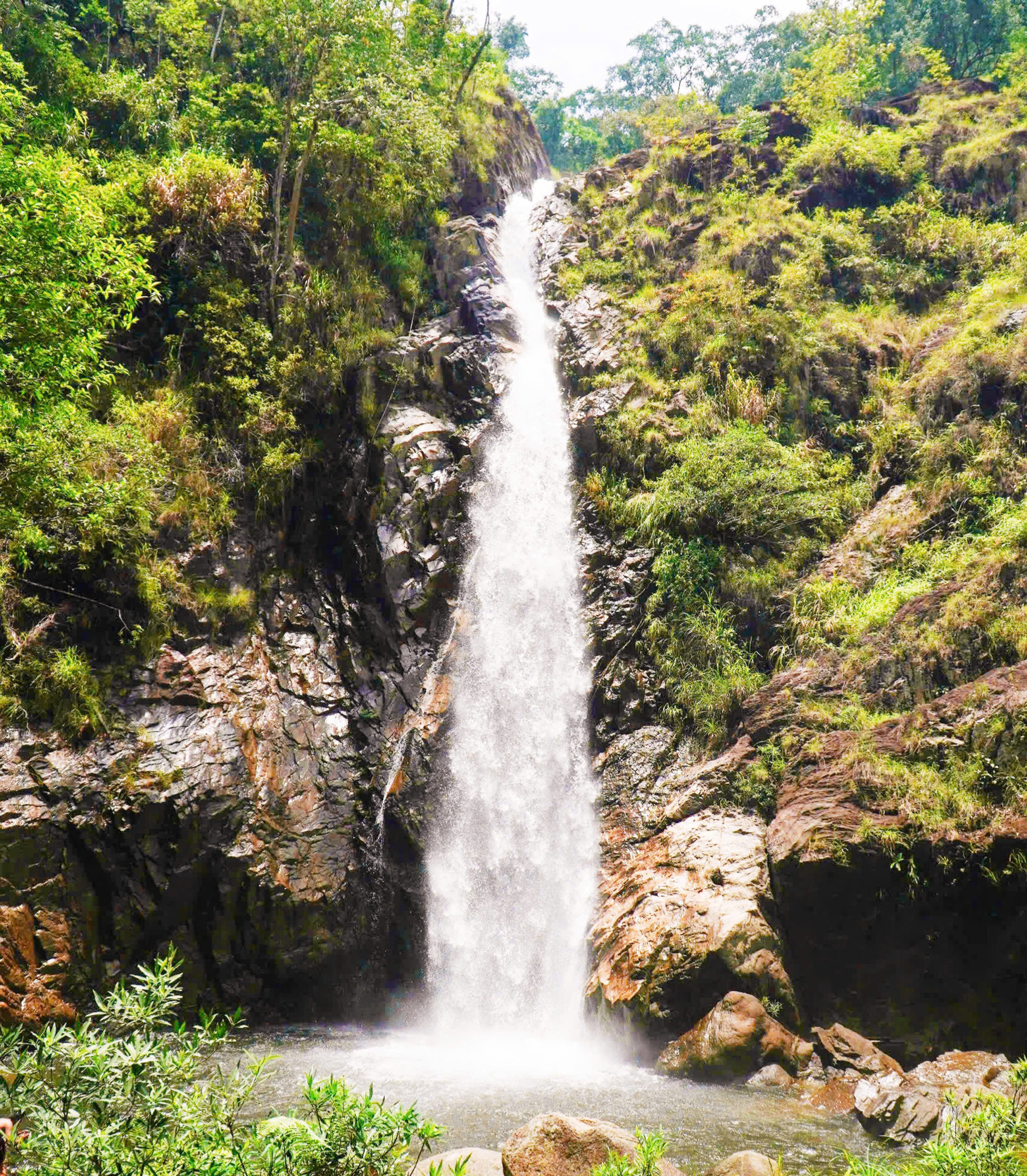 Ta Gu Waterfall in Khanh Son District, Khanh Hoa Province, south-central Vietnam. Photo: Tran Hoai / Tuoi Tre