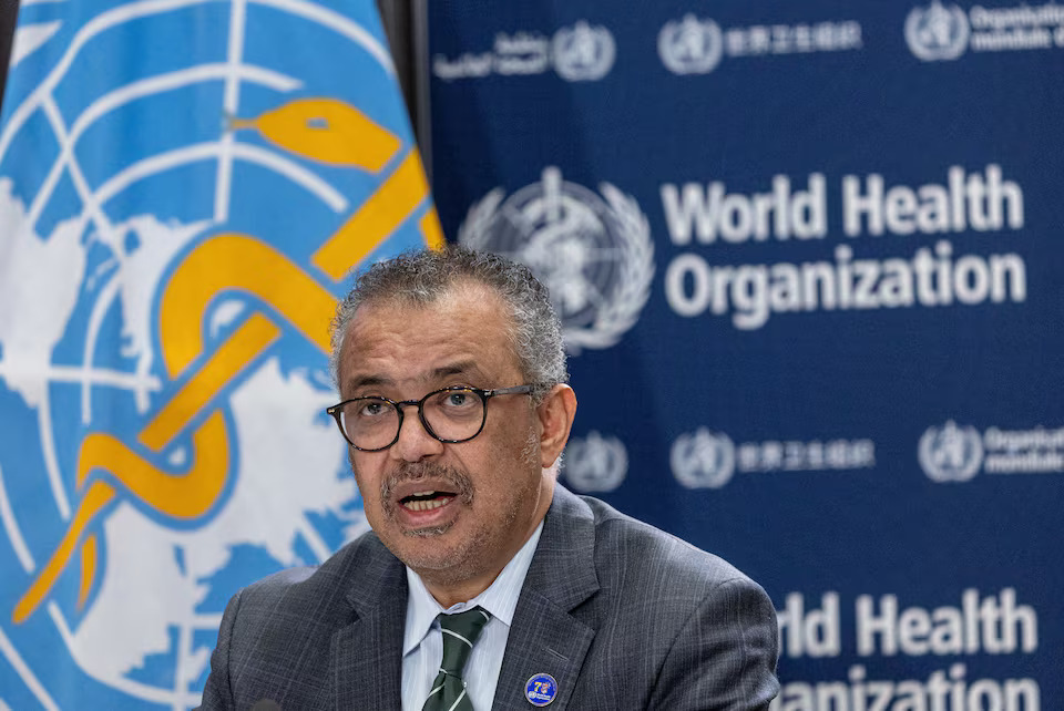 Director-General of the World Health Organisation (WHO) Dr. Tedros Adhanom Ghebreyesus attends an ACANU briefing in Geneva, Switzerland, December 15, 2023. Photo: Reuters