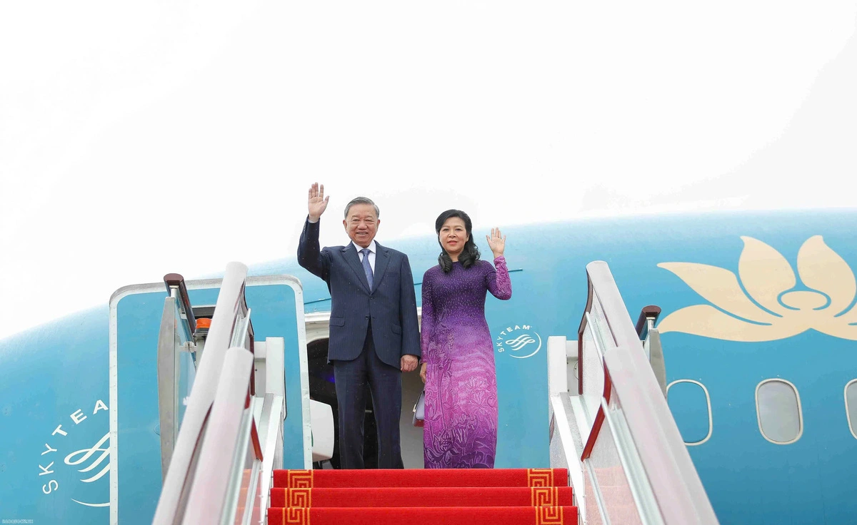 Vietnam’s Party General Secretary, State President To Lam arrives in Guangzhou, starting China visit