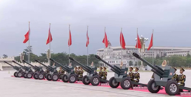 China fired a 21-gun salute to welcome Vietnam’s Party General Secretary and State President To Lam, his spouse and a high-ranking Vietnamese delegation in Beijing on August 19, 2024. Photo: Nguyen Hong / Tuoi Tre