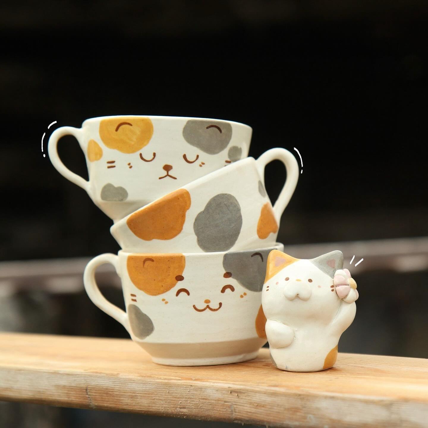 Cat-themed mugs. Photo: Supplied