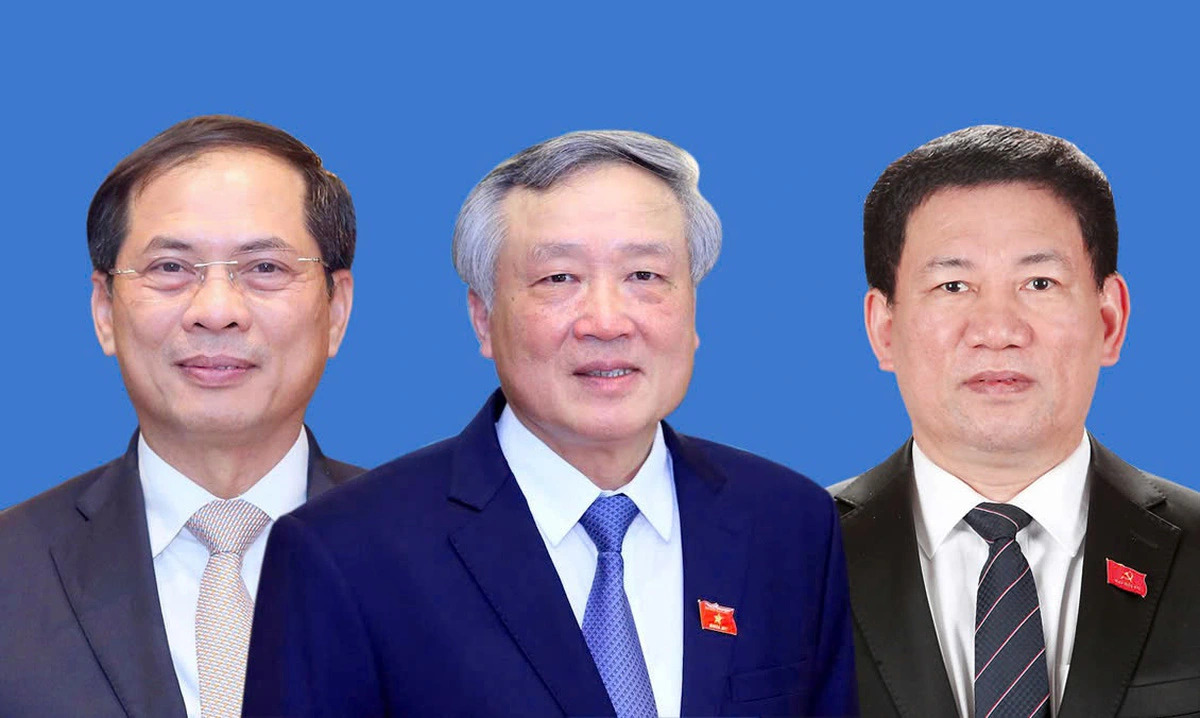 Minister of Foreign Affairs Bui Thanh Son among Vietnam's 3 new deputy prime ministers