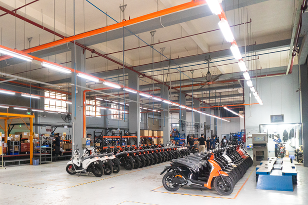 The Dat Bike production facility in Ho Chi Minh City. Photo: Dat Bike