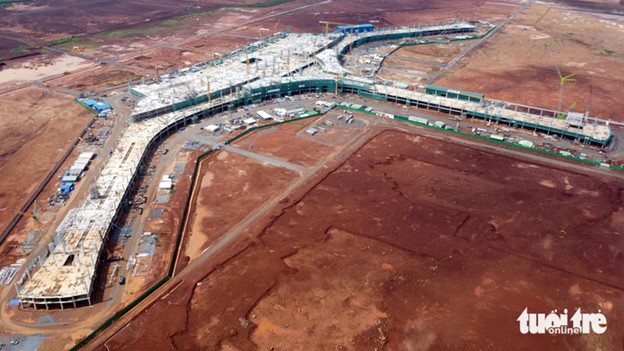 Long Thanh airport passenger terminal in southern Vietnam projected to finish by Aug 2026