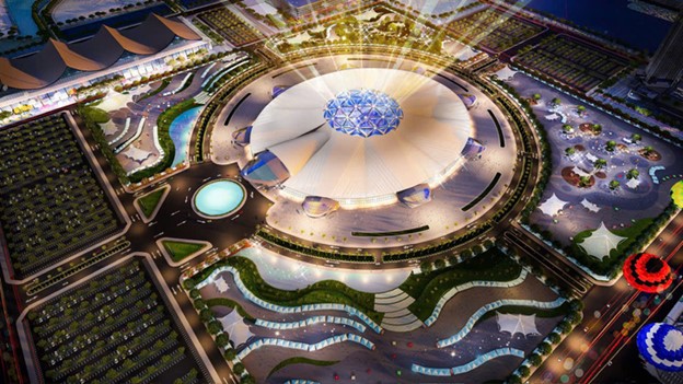 The exhibition center will be one of the 10 largest ones in the world. Photo: Vingroup