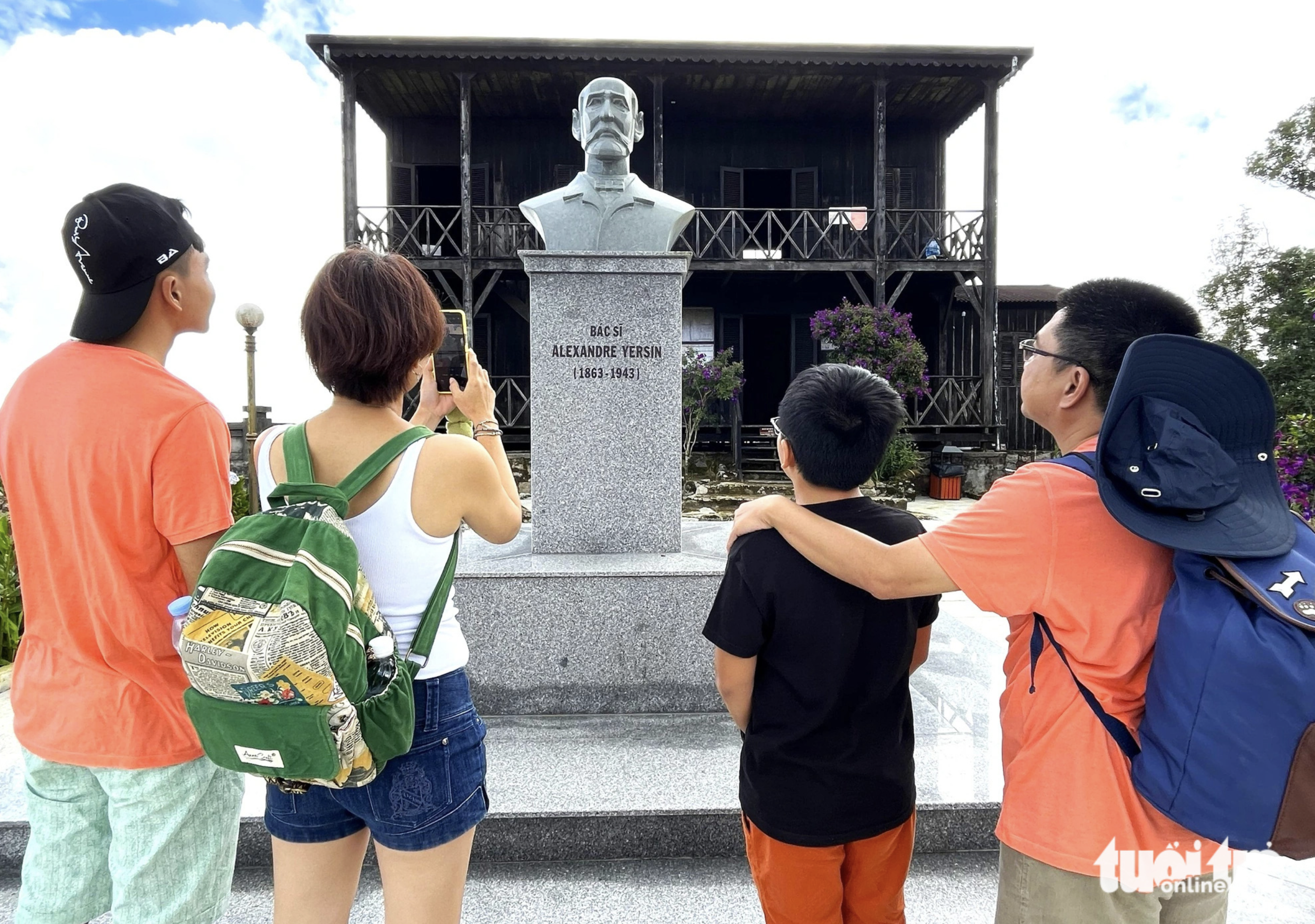 Swiss-French doctor and bacteriologist Alexandre Emile Jean Yersin is closely associated with Vietnam. Photo: Nguyen Hoang / Tuoi Tre