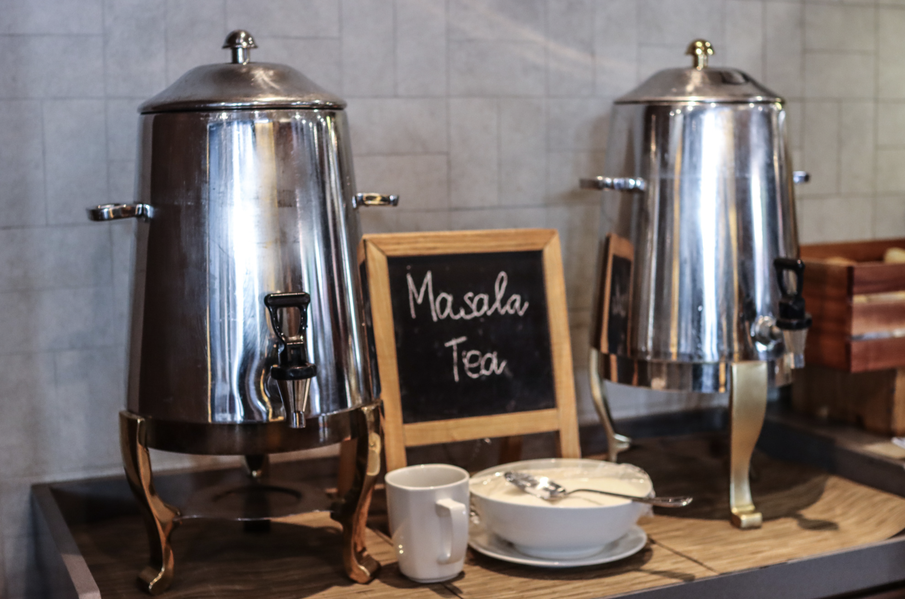 Indian guests require to be served with Masala chai, a popular beverage in India, during their lodging period. Photo: Pan Pacific