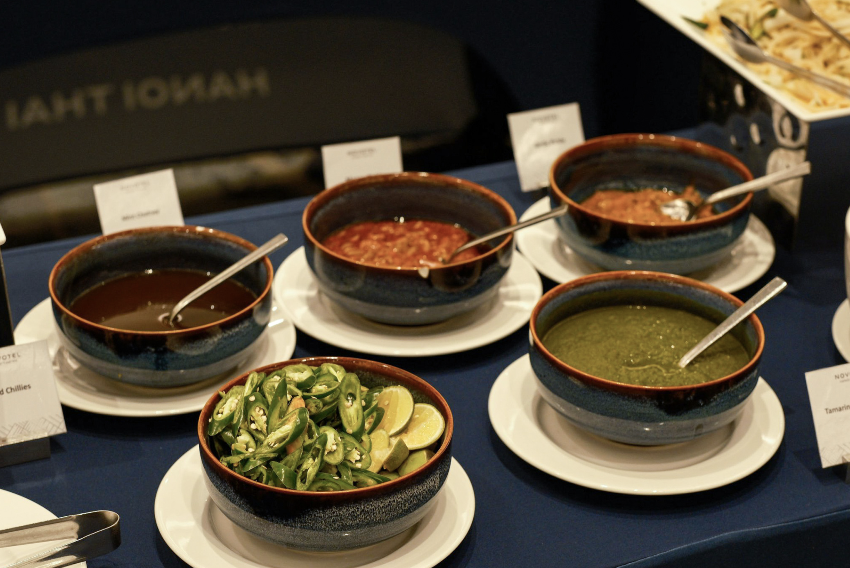 Most of the spices are imported from India. Photo: Novotel Hanoi Thai Ha