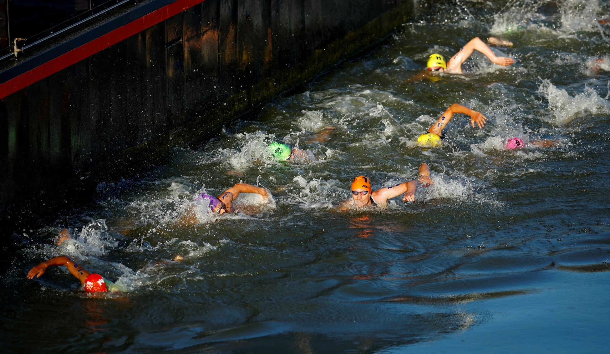 Triathlon events postponed to Monday after Seine pollution spike